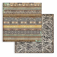 Stamperia Savana Maxi Backgrounds 12x12 Inch Paper Pack (SBBL109)